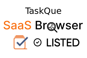 TaskQue - SaaS Browser Verified Badge