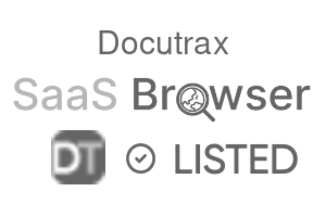 Docutrax - SaaS Browser Verified Badge