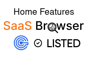 Home Features - SaaS Browser Verified Badge
