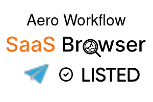 Aero Workflow - SaaS Browser Verified Badge