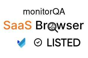 monitorQA - SaaS Browser Verified Badge