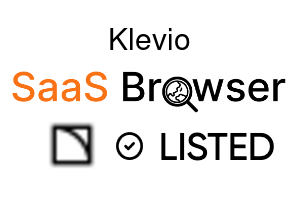Klevio - SaaS Browser Verified Badge