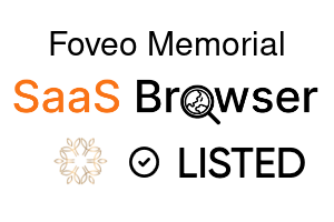 Foveo Memorial - SaaS Browser Verified Badge