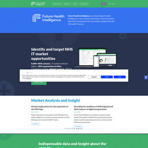 Future Health Intelligence Screenshot