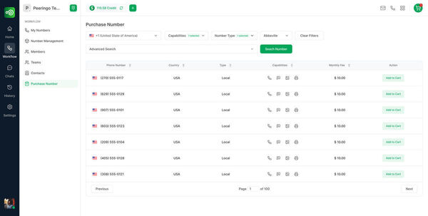 Peeringo Screenshot 1