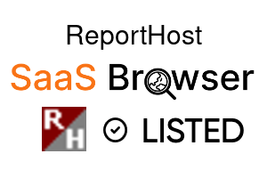 ReportHost - SaaS Browser Verified Badge