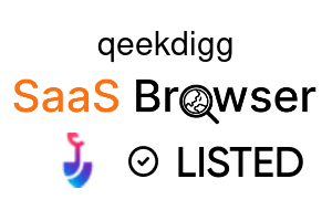 qeekdigg - SaaS Browser Verified Badge