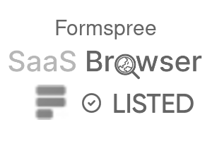 Formspree - SaaS Browser Verified Badge