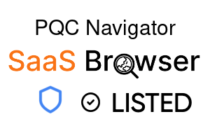 PQC Navigator - SaaS Browser Verified Badge