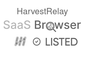 HarvestRelay - SaaS Browser Verified Badge