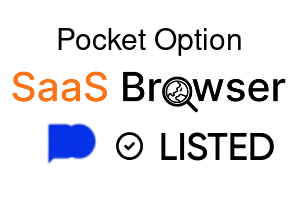 Pocket Option - SaaS Browser Verified Badge