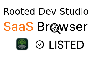 Rooted Dev Studio - SaaS Browser Verified Badge