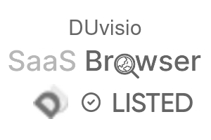 DUvisio - SaaS Browser Verified Badge