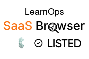 LearnOps - SaaS Browser Verified Badge