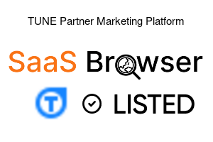 TUNE Partner Marketing Platform - SaaS Browser Verified Badge