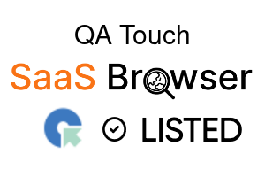 QA Touch - SaaS Browser Verified Badge