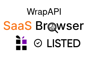 WrapAPI - SaaS Browser Verified Badge
