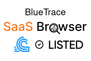 BlueTrace - SaaS Browser Verified Badge