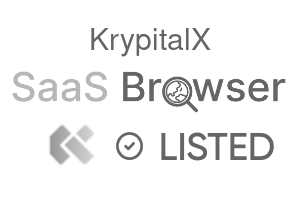 KrypitalX - SaaS Browser Verified Badge