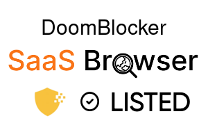 DoomBlocker - SaaS Browser Verified Badge