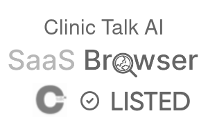 Clinic Talk AI - SaaS Browser Verified Badge