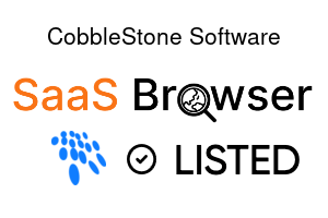 CobbleStone Software - SaaS Browser Verified Badge