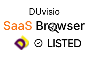 DUvisio - SaaS Browser Verified Badge