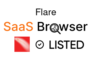 Flare - SaaS Browser Verified Badge
