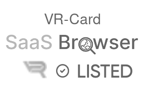 VR-Card - SaaS Browser Verified Badge