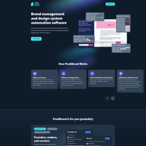 PushBrand Screenshot