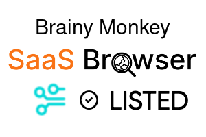 Brainy Monkey - SaaS Browser Verified Badge