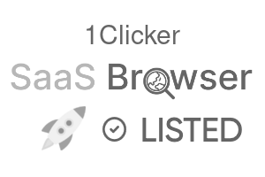 1Clicker - SaaS Browser Verified Badge
