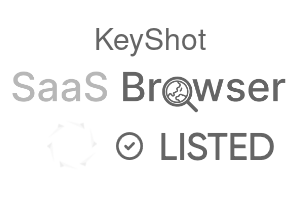KeyShot - SaaS Browser Verified Badge