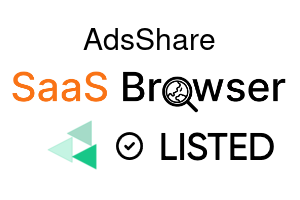 AdsShare - SaaS Browser Verified Badge