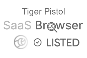 Tiger Pistol - SaaS Browser Verified Badge
