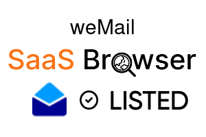weMail - SaaS Browser Verified Badge