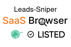Leads-Sniper - SaaS Browser Verified Badge