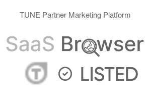 TUNE Partner Marketing Platform - SaaS Browser Verified Badge
