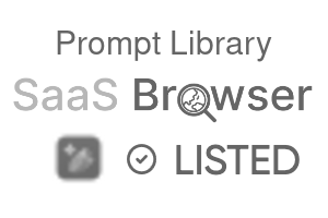 Prompt Library - SaaS Browser Verified Badge