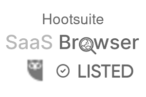 Hootsuite - SaaS Browser Verified Badge