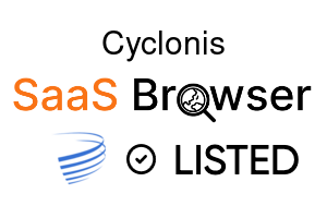 Cyclonis - SaaS Browser Verified Badge