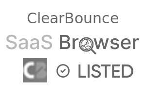 ClearBounce - SaaS Browser Verified Badge