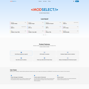 MODSELECT Screenshot
