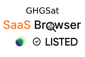 GHGSat - SaaS Browser Verified Badge