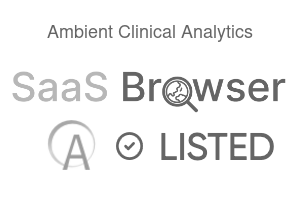 Ambient Clinical Analytics - SaaS Browser Verified Badge