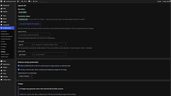 AI Webmaster Screenshot 4