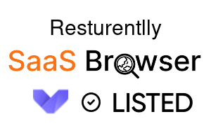 Resturentlly - SaaS Browser Verified Badge