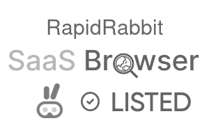 RapidRabbit - SaaS Browser Verified Badge