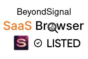 BeyondSignal - SaaS Browser Verified Badge