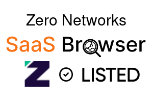 Zero Networks - SaaS Browser Verified Badge